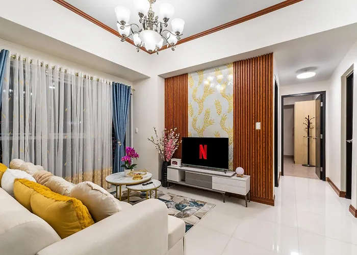 Luxurious Staycation Near Okada, Airport, Of Dreams, Solaire, And Moa With Free Pool & Gym Apartamento Manila