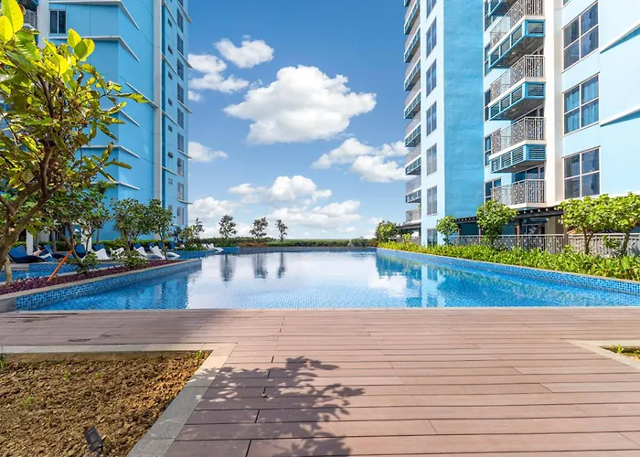Apartamento Luxurious Staycation Near Okada, Airport, Of Dreams, Solaire, And Moa With Free Pool & Gym